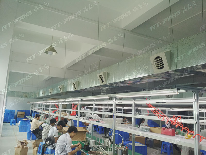 值得信賴的佛山車間廠房通風(fēng)降溫工程公司哪里有？反正我選瑞泰風(fēng)